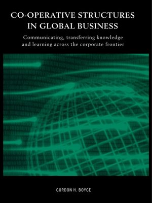 cover image of Co-operative Structures in Global Business